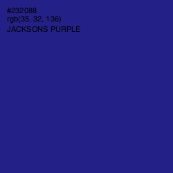 #232088 - Jacksons Purple Color Image