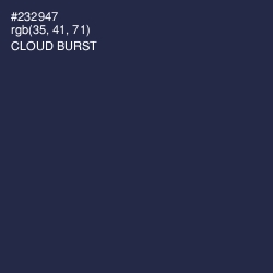 #232947 - Cloud Burst Color Image