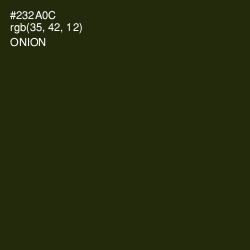 #232A0C - Onion Color Image