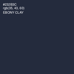 #232B3C - Ebony Clay Color Image