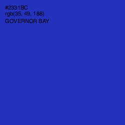 #2331BC - Governor Bay Color Image