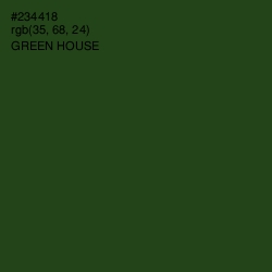 #234418 - Green House Color Image