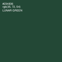 #234836 - Lunar Green Color Image