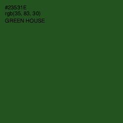 #23531E - Green House Color Image