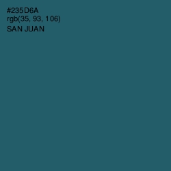 #235D6A - San Juan Color Image