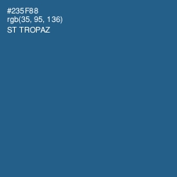 #235F88 - St Tropaz Color Image