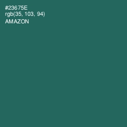 #23675E - Amazon Color Image