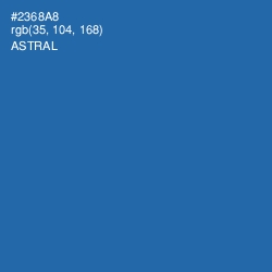 #2368A8 - Astral Color Image
