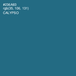 #236A83 - Calypso Color Image