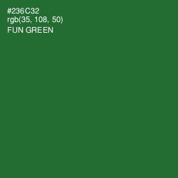 #236C32 - Fun Green Color Image