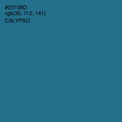 #23708D - Calypso Color Image