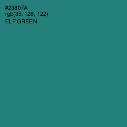 #23807A - Elf Green Color Image