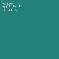 #23827A - Elf Green Color Image