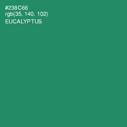 #238C66 - Eucalyptus Color Image