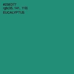 #238D77 - Eucalyptus Color Image