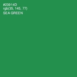#23914D - Sea Green Color Image