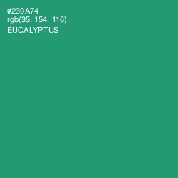 #239A74 - Eucalyptus Color Image