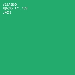 #23AB6D - Jade Color Image