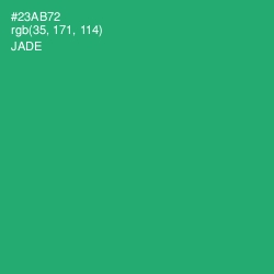 #23AB72 - Jade Color Image