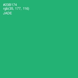 #23B174 - Jade Color Image