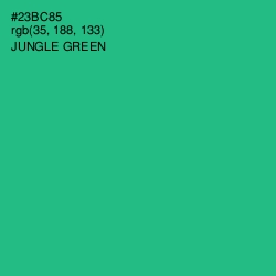 #23BC85 - Jungle Green Color Image