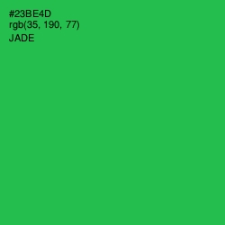 #23BE4D - Jade Color Image