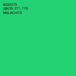 #23D373 - Malachite Color Image