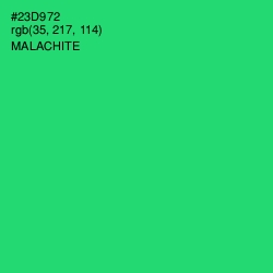 #23D972 - Malachite Color Image