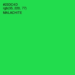 #23DC4D - Malachite Color Image
