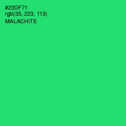#23DF71 - Malachite Color Image