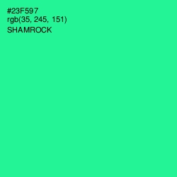#23F597 - Shamrock Color Image