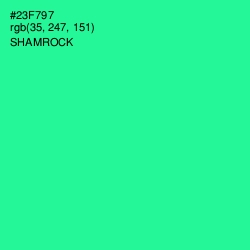 #23F797 - Shamrock Color Image