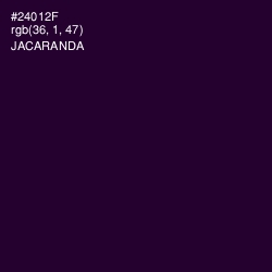 #24012F - Jacaranda Color Image