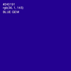 #240191 - Blue Gem Color Image