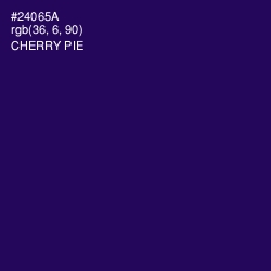 #24065A - Cherry Pie Color Image