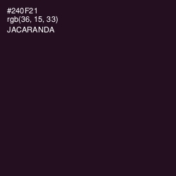 #240F21 - Jacaranda Color Image