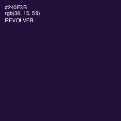 #240F3B - Revolver Color Image