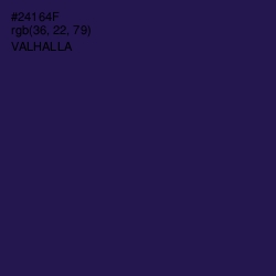 #24164F - Valhalla Color Image