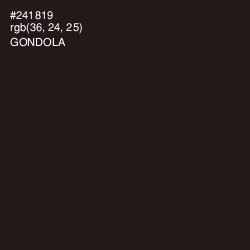#241819 - Gondola Color Image