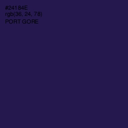 #24184E - Port Gore Color Image