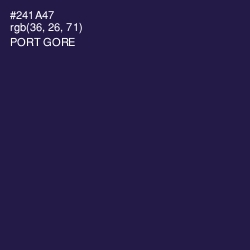 #241A47 - Port Gore Color Image