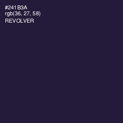 #241B3A - Revolver Color Image