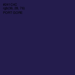 #241C4C - Port Gore Color Image