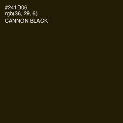 #241D06 - Cannon Black Color Image