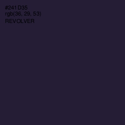 #241D35 - Revolver Color Image