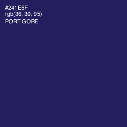 #241E5F - Port Gore Color Image