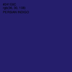 #241E6C - Persian Indigo Color Image