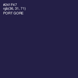 #241F47 - Port Gore Color Image