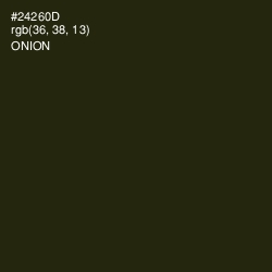 #24260D - Onion Color Image