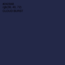 #242848 - Cloud Burst Color Image